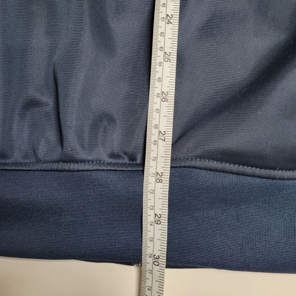 Kappa Men's Track Jacket Size Large Navy &‎ Neon Green Polyester READ
